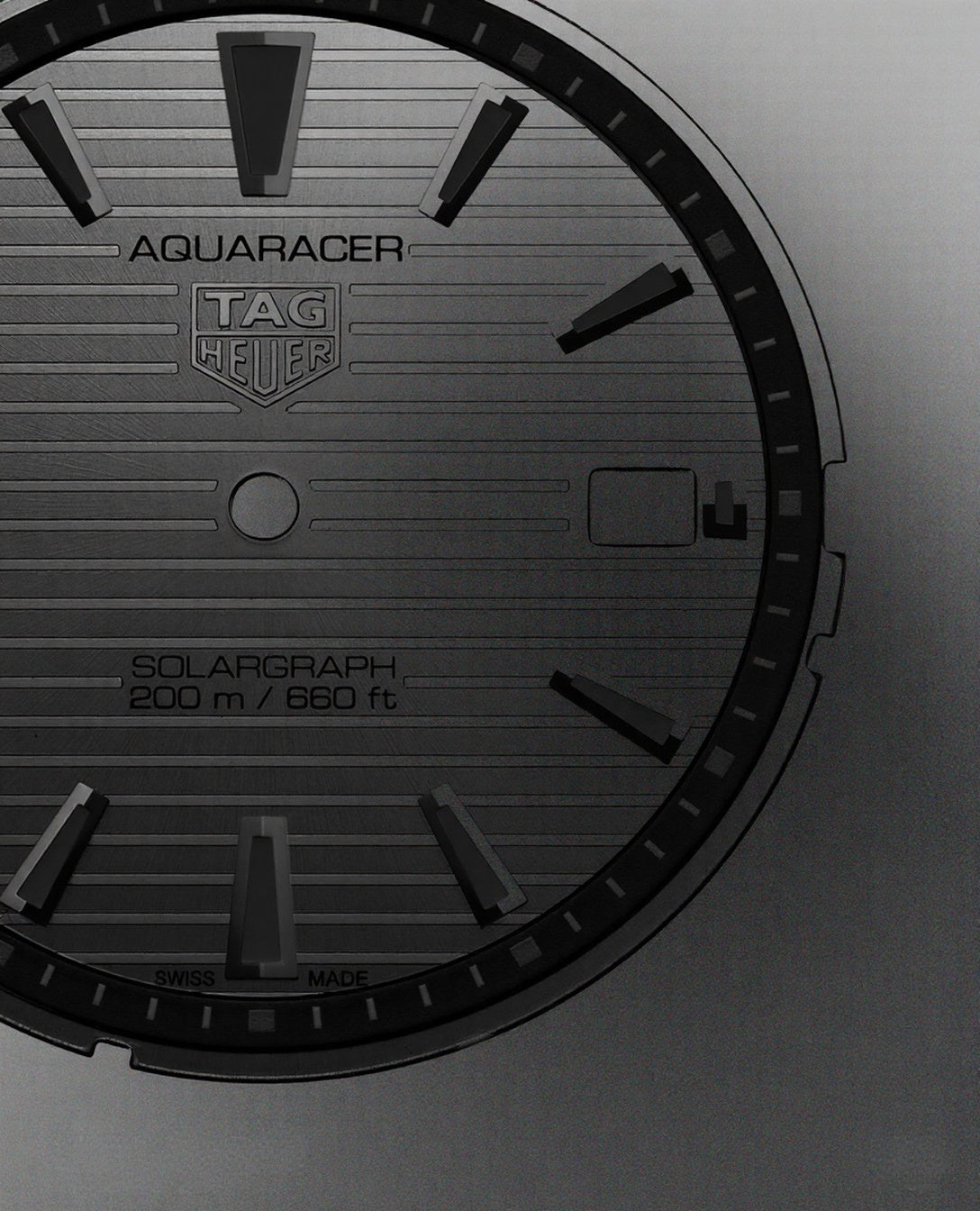TAG Heuer Aquaracer Professional 200 Solargraph — Black Dial
