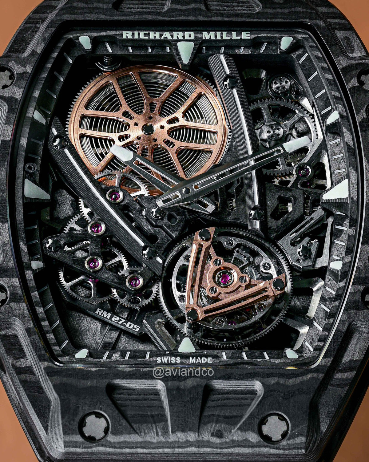 RM 27-05 Inspired Skeleton Watch – Carbon Black Edition
