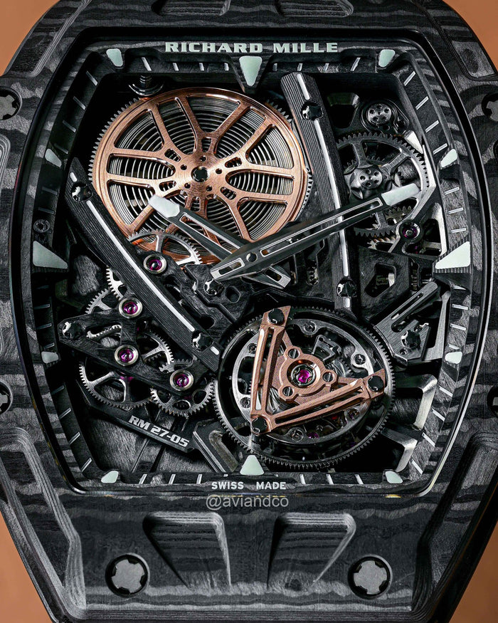 RM 27-05 Inspired Skeleton Watch – Carbon Black Edition