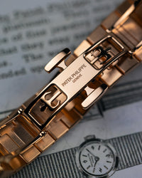 Nautilus 5980 Inspired Rose Gold Chronograph