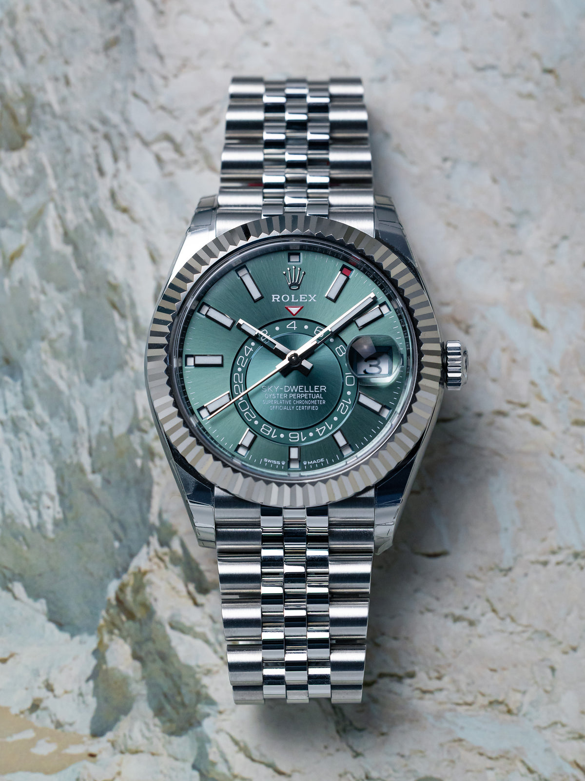 Rolex Sky-Dweller Oystersteel & White Gold