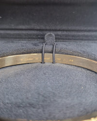 Gold Screw-Lock Bangle Set