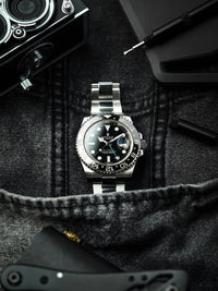 GMT-Master II Sprite Inspired Watch – Black & Green Edition